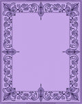 Ornate Scrollwork Vintage Pattern Rug