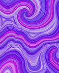 Swirling Purple Agate Pattern Rug