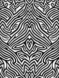 Monochromatic Bold Organic Lines Rug
