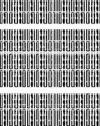 Abstract Stripe Maze Design Rug