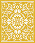 Global Floral Sunburst Medallion Rug