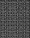 Abstract Geometric Lines Pattern Rug