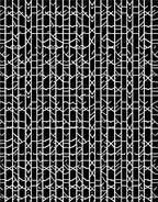 Abstract Geometric Lines Pattern Rug