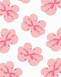 Pink Floral Pattern Design Rug