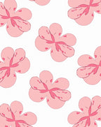 Pink Floral Pattern Design Rug