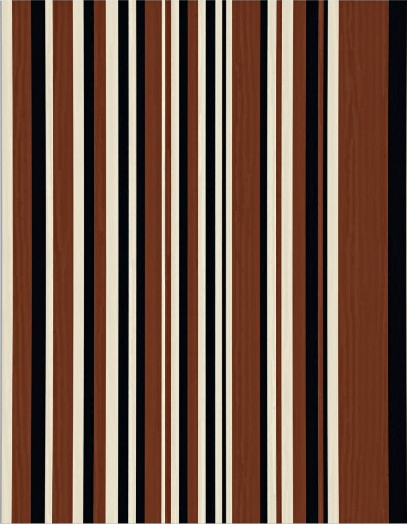 Stark Vertical Stripe Pattern Rug