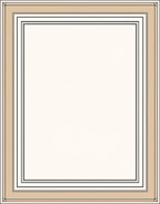Modern Geometric Bordered Neutral Rug