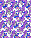 Bold Floral Waves Pattern Rug