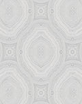 Monochromatic Wood Grain Fractal Pattern Rug