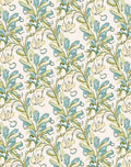 Whimsical Floral Vine Motif Rug