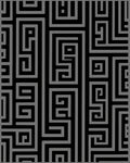 Linear Maze Geometric Design Rug