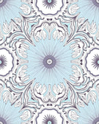 Intricate Floral Mandala Pattern Design Rug