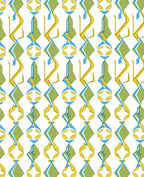 Geometric Diamond Abstract Pattern Design Rug