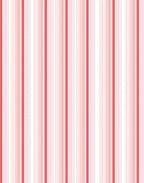Pink And Red Striped Pattern Rug