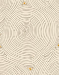 Wood Grain Abstract Geometric Design Rug