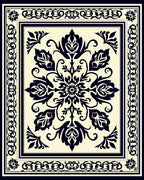 Classic Floral Intricate Design Rug