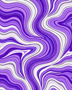 Purple Swirl Fluid Abstract Rug