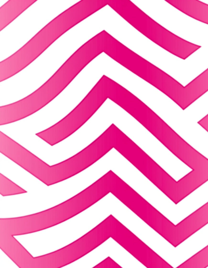 Bright Geometric Chevron Pattern Rug