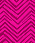 Bold Pink Zigzag Pattern Rug