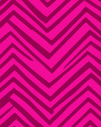 Bold Pink Zigzag Pattern Rug