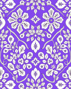 Bold Floral Vine Pattern Rug