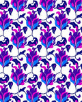 Abstract Floral Vine Pattern Rug