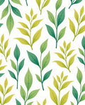 Verdant Green Leafy Branches Rug