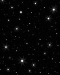 Night Sky Starburst Pattern Rug