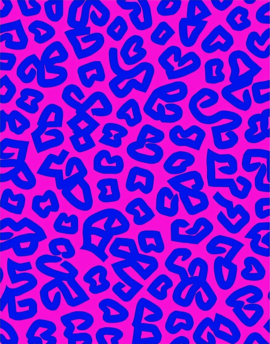 Bold Leopard Spot Pattern Rug