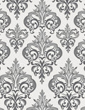 Ornate Damask Traditional Pattern Rug