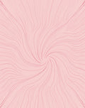 Swirling Pink Abstract Line Art Rug