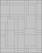 Abstract Geometric Block Pattern Rug