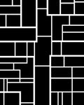 Bold Geometric Lines Abstract Design Rug
