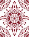 Floral Mandala Design Rug