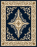 Classic Floral Medallion Decorative Rug