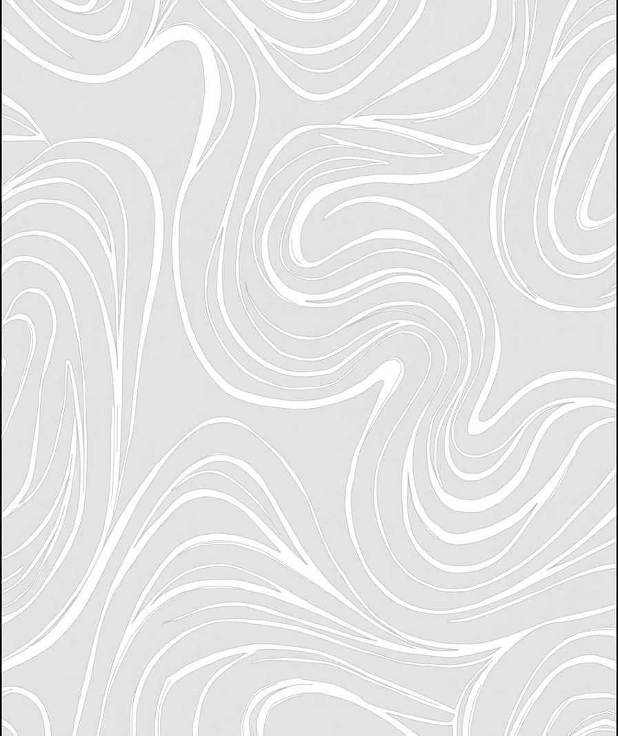 Abstract Swirls Pattern Rug