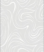 Abstract Swirls Pattern Rug