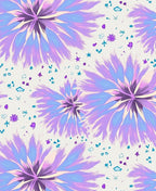 Whimsical Floral Explosion Pattern Rug