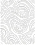 Abstract Swirls Organic Pattern Rug