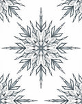 Vintage Gray Floral Mandala Rug