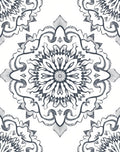 Intricate Floral Mandala Pattern Rug