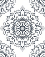 Intricate Floral Mandala Pattern Rug