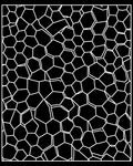 Organic Hexagonal Net Design Rug