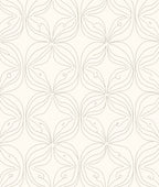 Minimalist Geometric Floral Pattern Rug