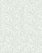 Organic Vine Botanical Line Art Rug