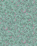 Whimsical Floral Vine Pattern Rug