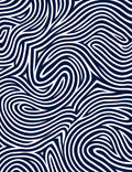 Abstract Swirling Lines Pattern Rug