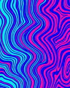 Vivid Swirl Pattern Rug
