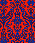 Bold Floral Damask Pattern Rug