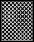 Elegant White Floral Pattern Rug